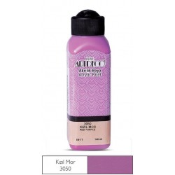 ARTDECO AKRİLİK BOYA 140ML KIZIL MOR 3050